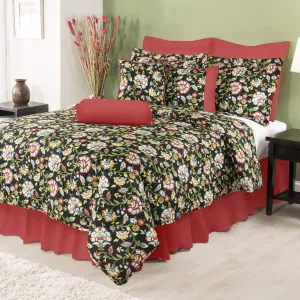 Thomasville At Home Cambridge Noir Comforter Only, Queen Comforter Only 96" Long x 92' Wide, Cotton,