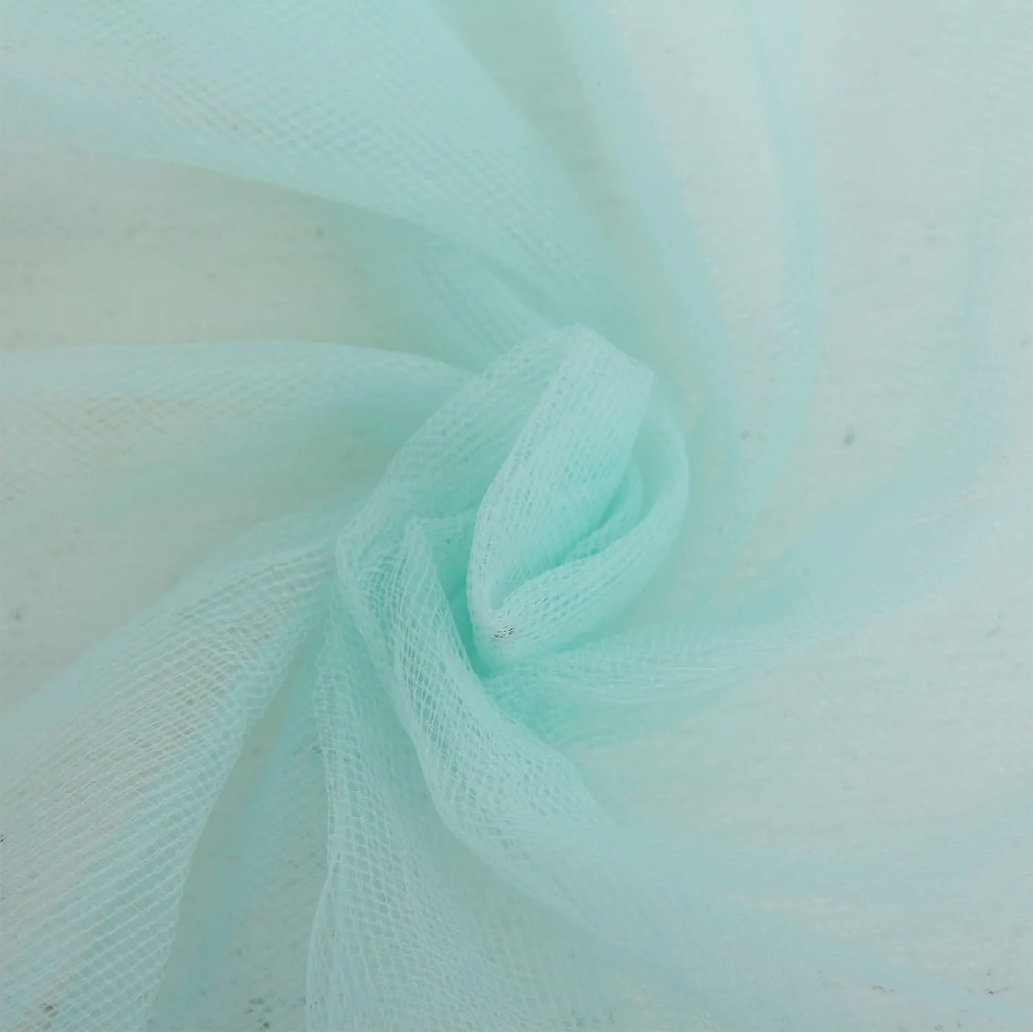 Threadart Premium Soft Tulle Bolt - 54" by 20 Yards (60 ft) Fabric - For Wedding, Parties, Costumes, and Decoration - Aqua