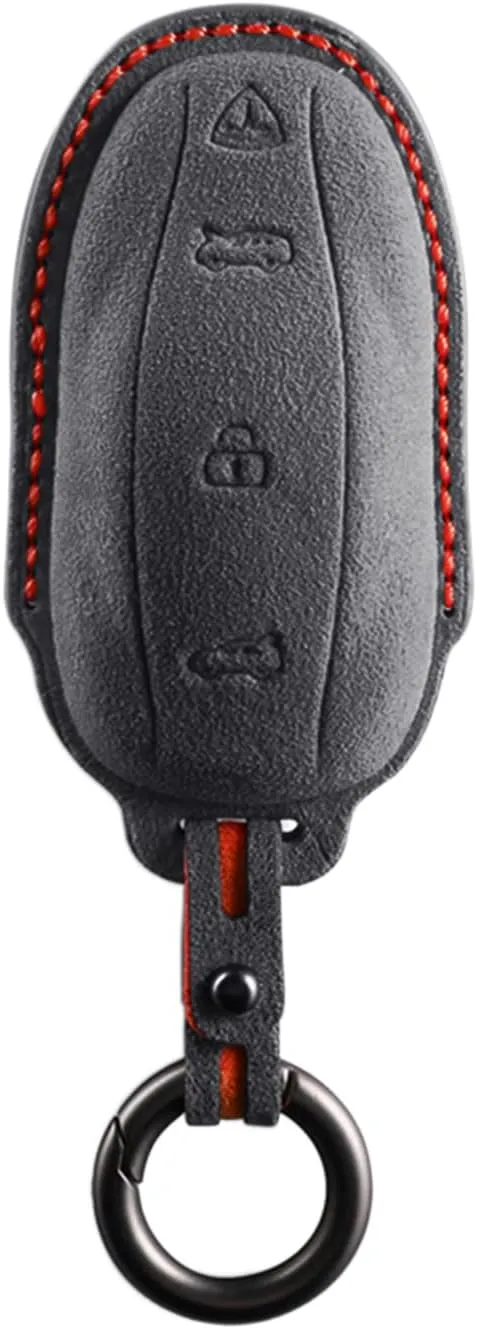 Three-dimensional Car Key Bag Key Chain Holder For Tesla model3/Y/S Key Fob Holder Auto Key Case Protector
