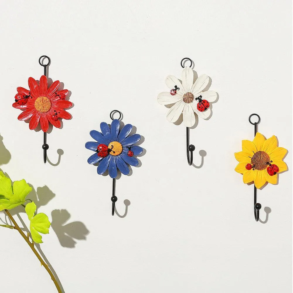 Three Dimensional Flower Design Colorful Magnet