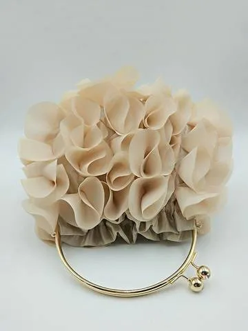 Three-Dimensional Flower Handbags
