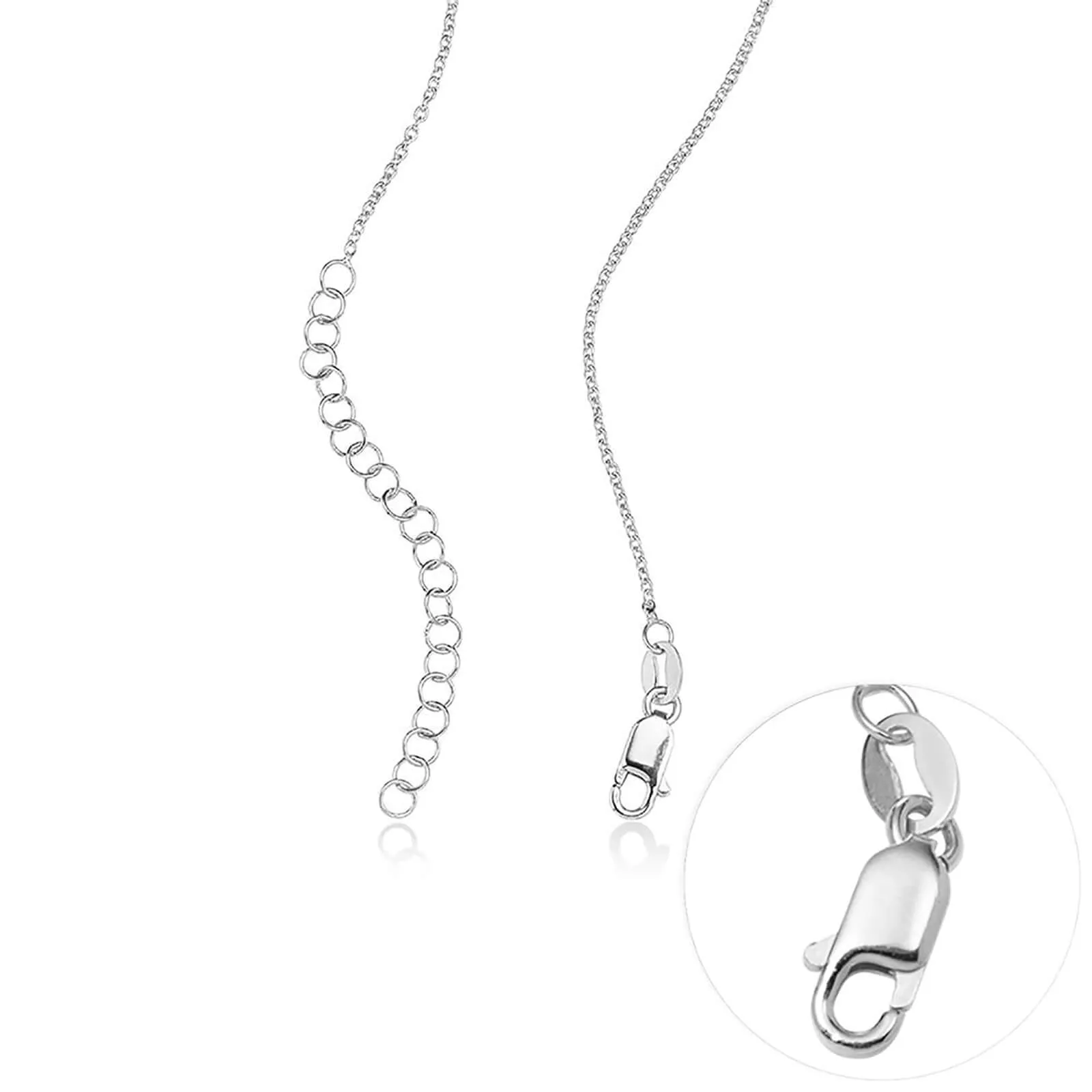 Three Dimensional Heart Necklace