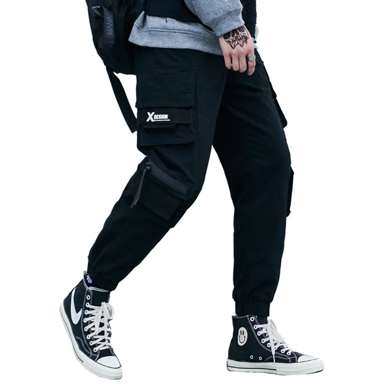 Three-Dimensional Pocket Cargo Pants