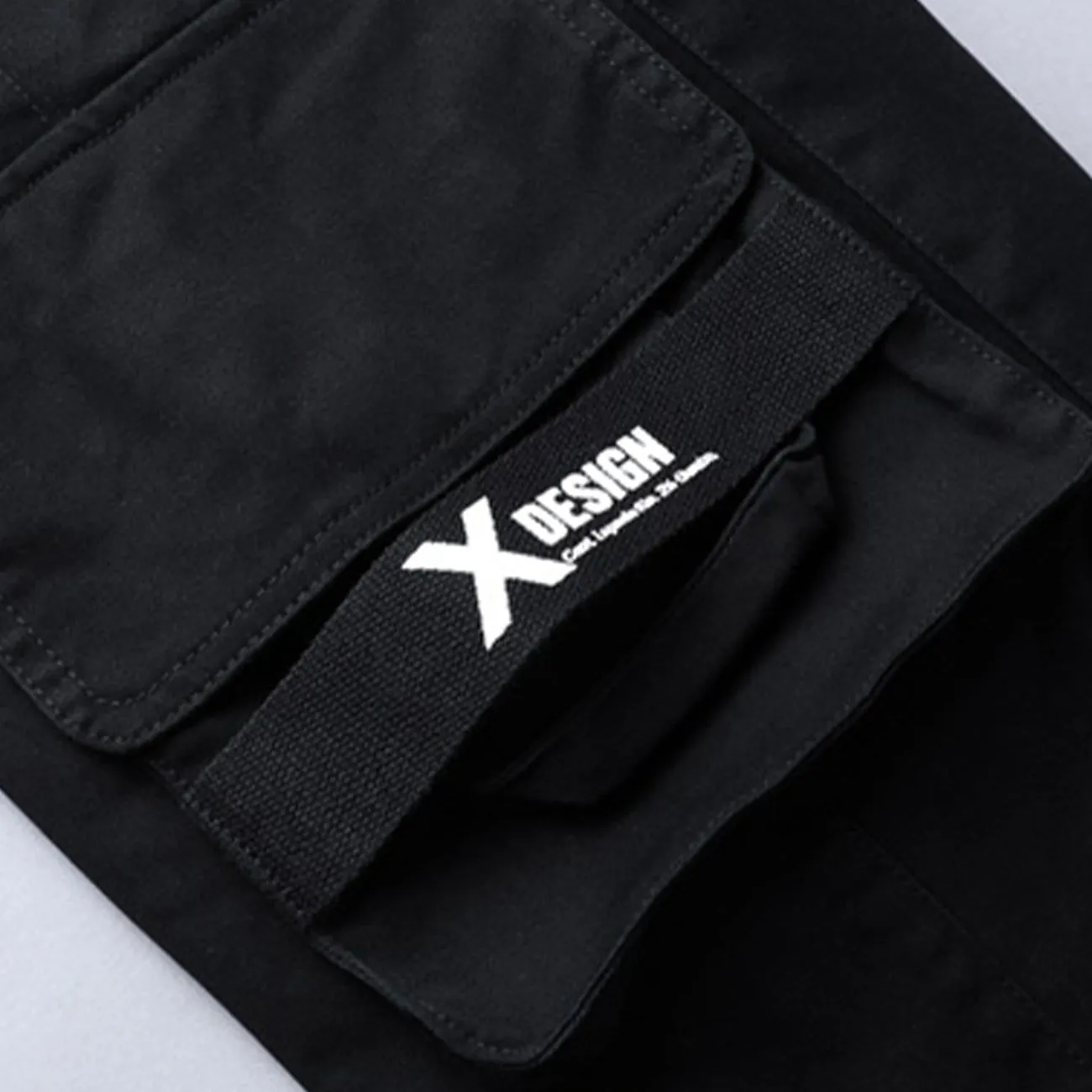 Three-Dimensional Pocket Cargo Pants