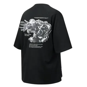 Three-dimensional Tech Graphic Tee