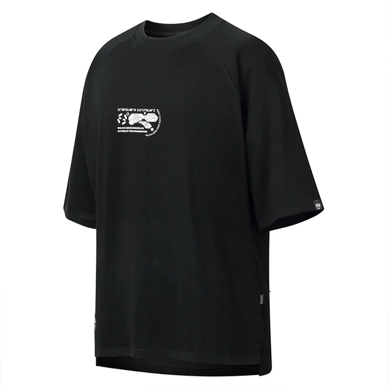 Three-dimensional Tech Graphic Tee