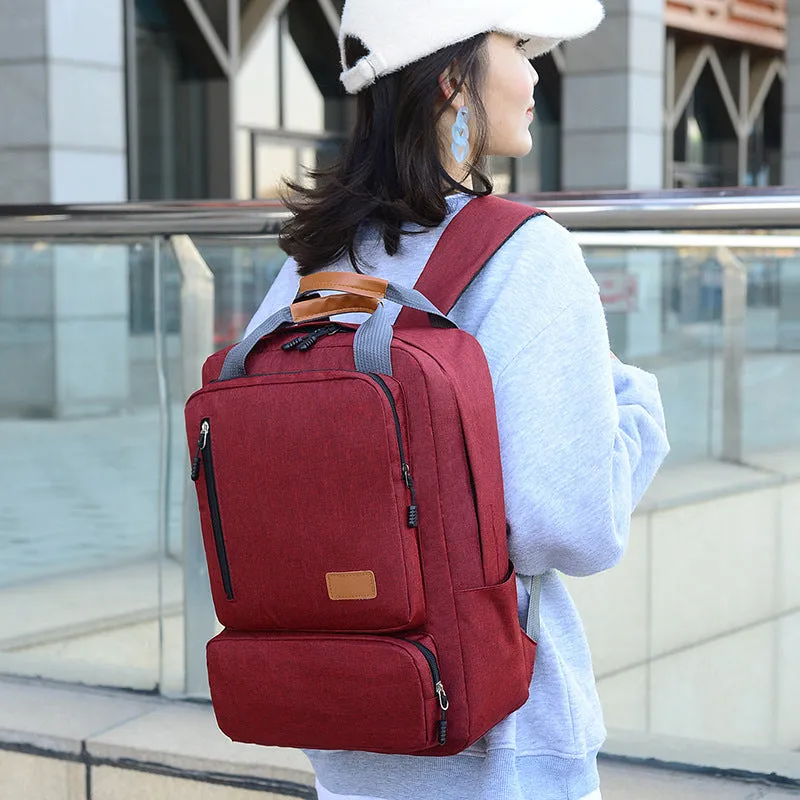 Three-piece Large Capacity Oxford Cloth Computer Burden Backpacks