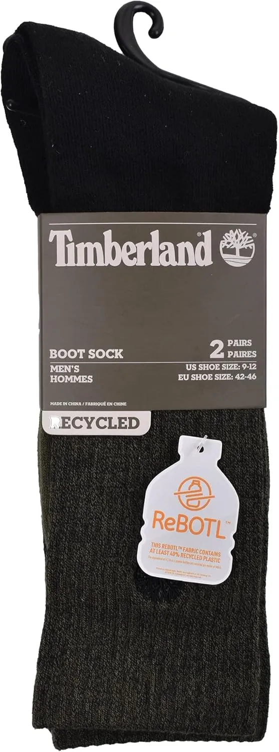 Timberland Men's 2-Pack Boot Socks