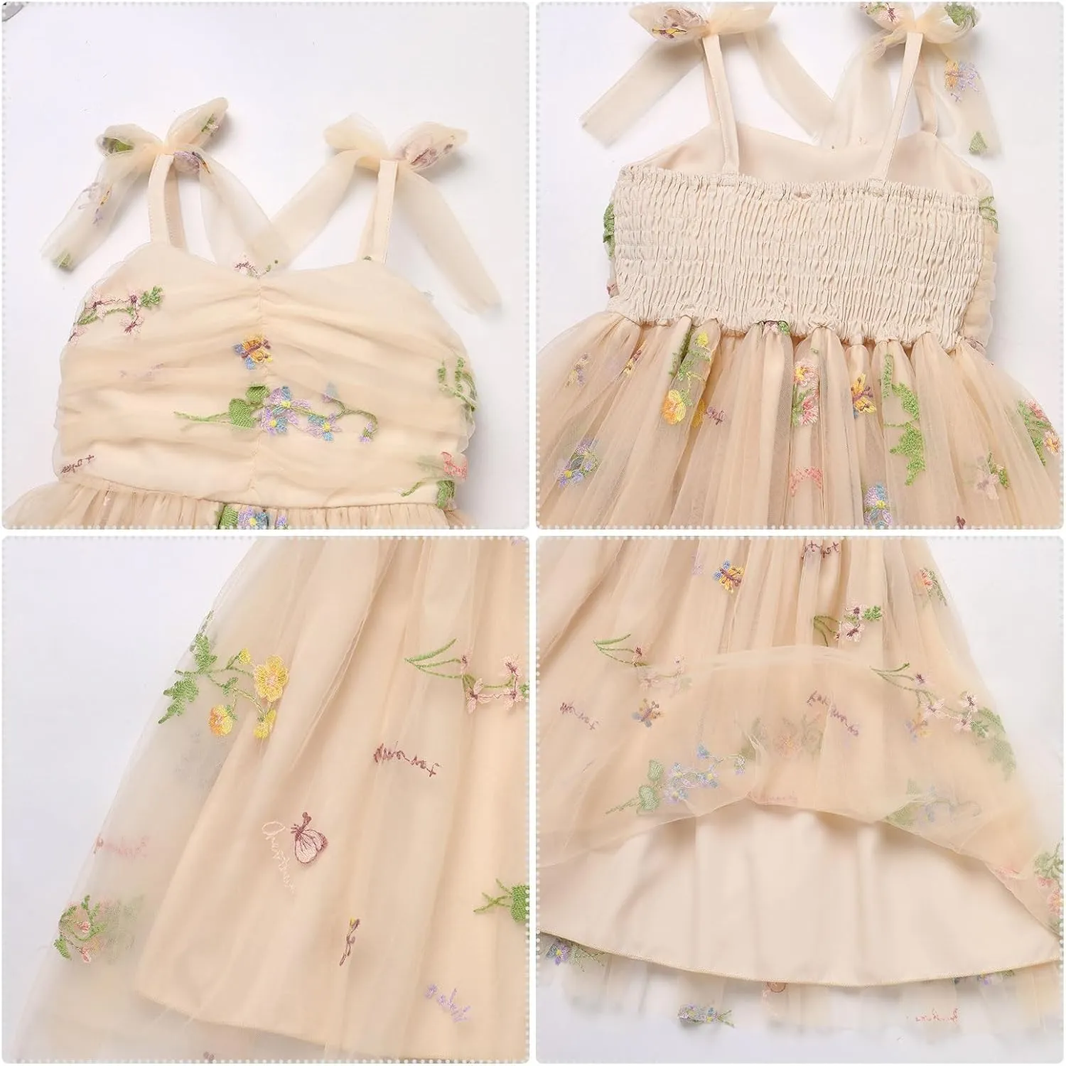Toddler Baby Tutu Dress Sleeveless Tulle Dress First Birthday Cake Smash Pageant Clothes for Photo Shoot