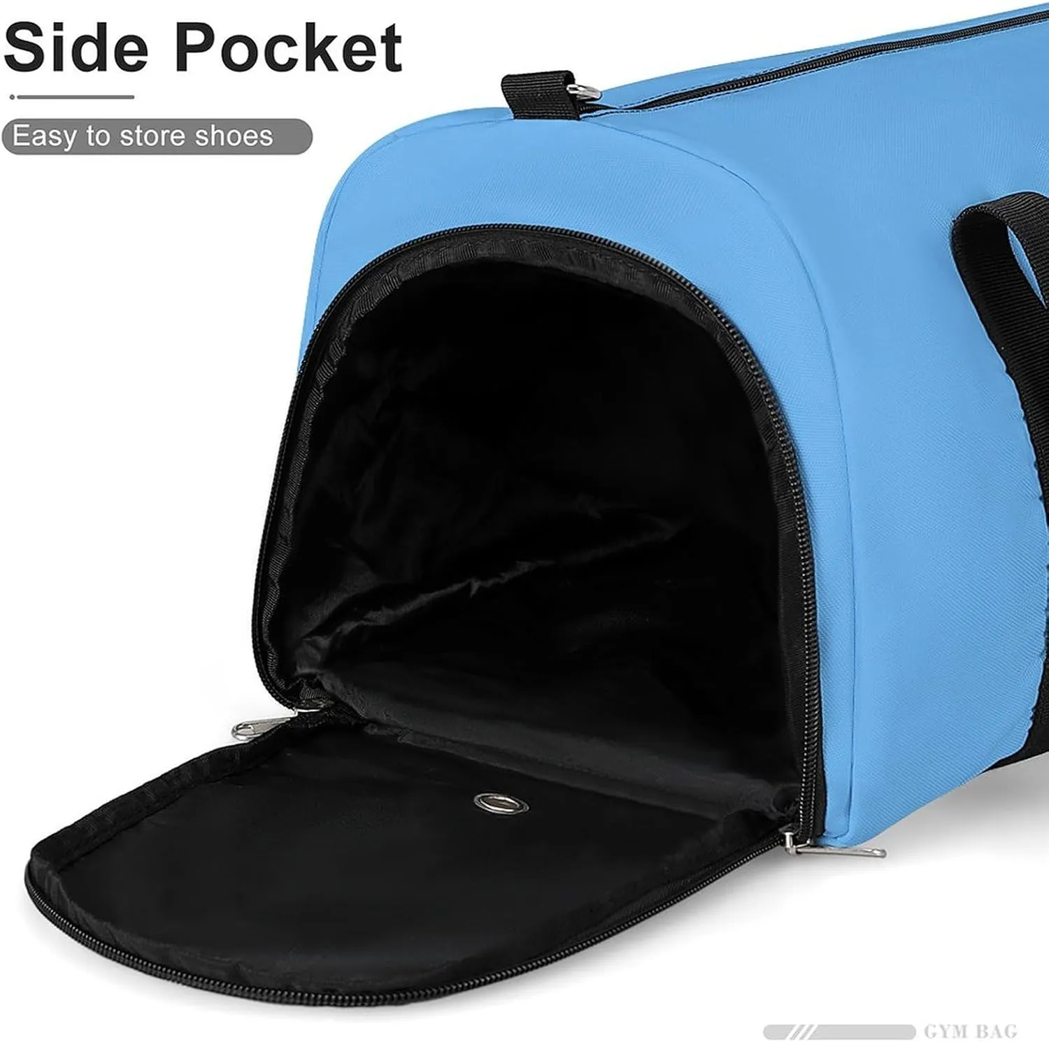 Travel Duffel with Micronesia Flag for Boys Girls Waterproof Shoe Compartment