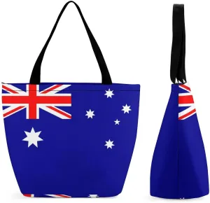 Trendy American Samoa Flag Women's Large Handbag with Zipper for Work and Weekend Activities