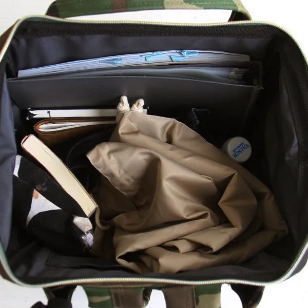 Trendy Popular Runaway Mummy Oxford Cloth Backpacks