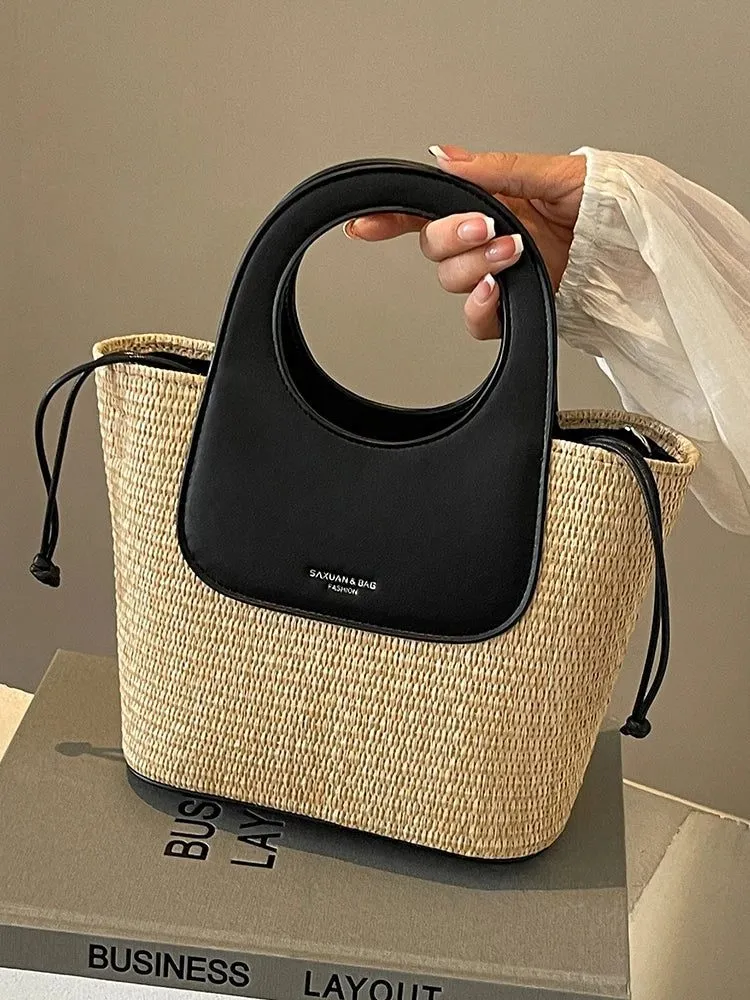 Trendy Straw Tote Bags for Summer 2024