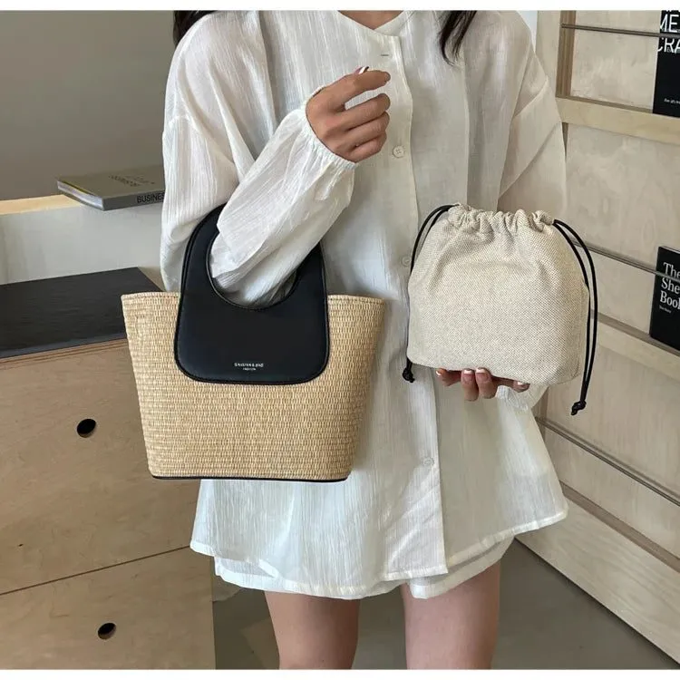Trendy Straw Tote Bags for Summer 2024