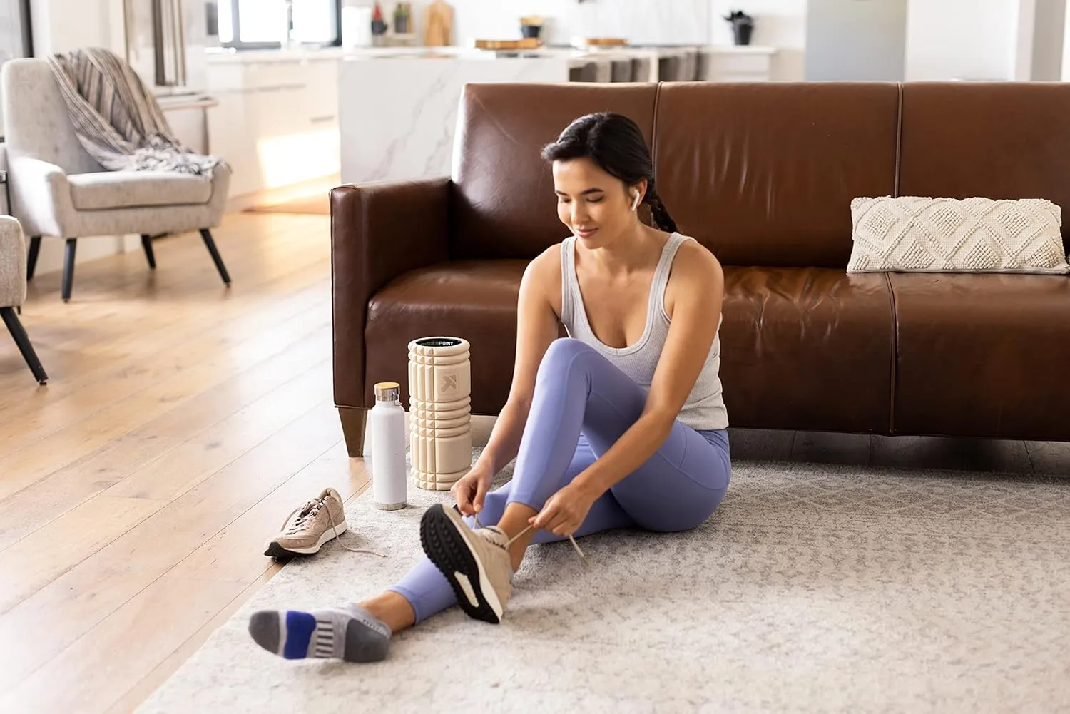 TRIGGERPOINT Performance Therapy Grid Patented Multi-Density Foam Massage Roller