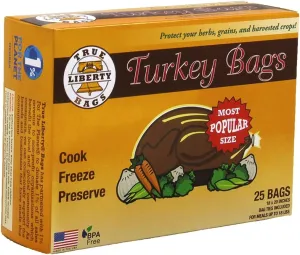 True Liberty Bags T25 Turkey Bags - Pack of 25