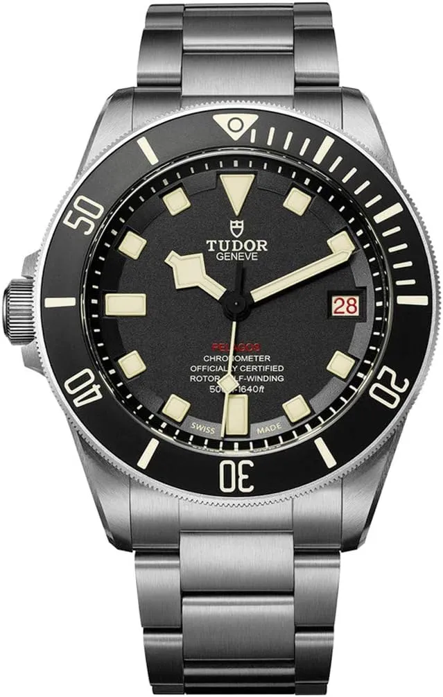 Tudor Pelagos LHD (Left Hand Drive Edition) Men's Diving Swiss Watch M25610TNL-0001