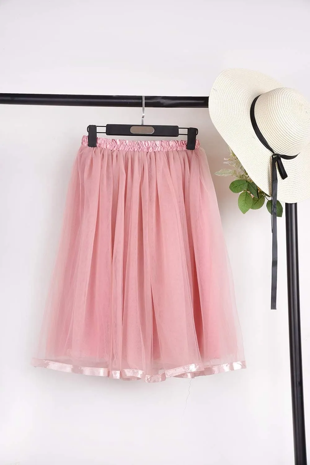 Tulle Tutu Skirt Classic Layered Ballet Tutu Skirts Puffy Skirt Short Cosplay Party Costume for Women and Girls
