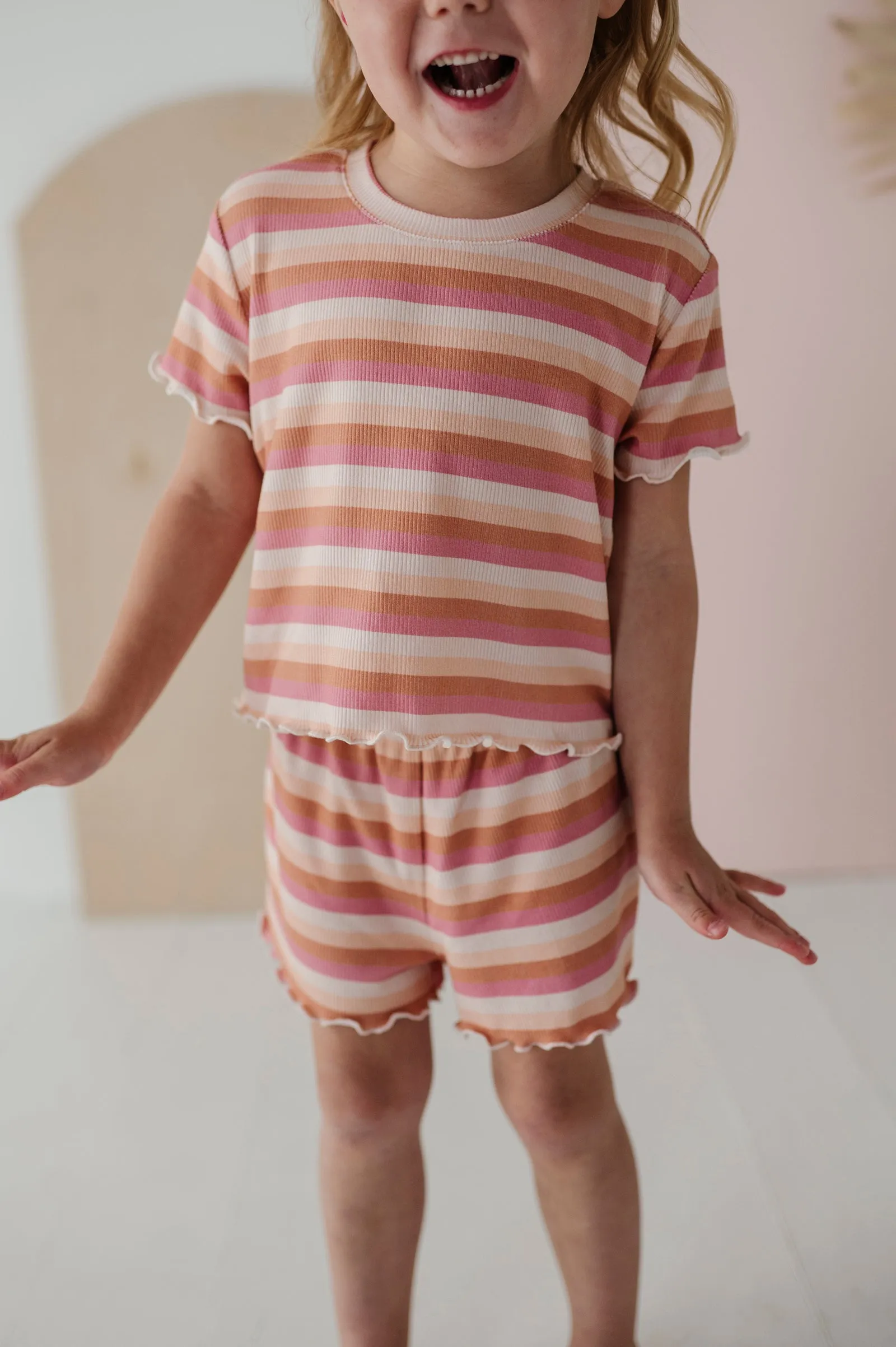 Two Piece Summer Stripe Set
