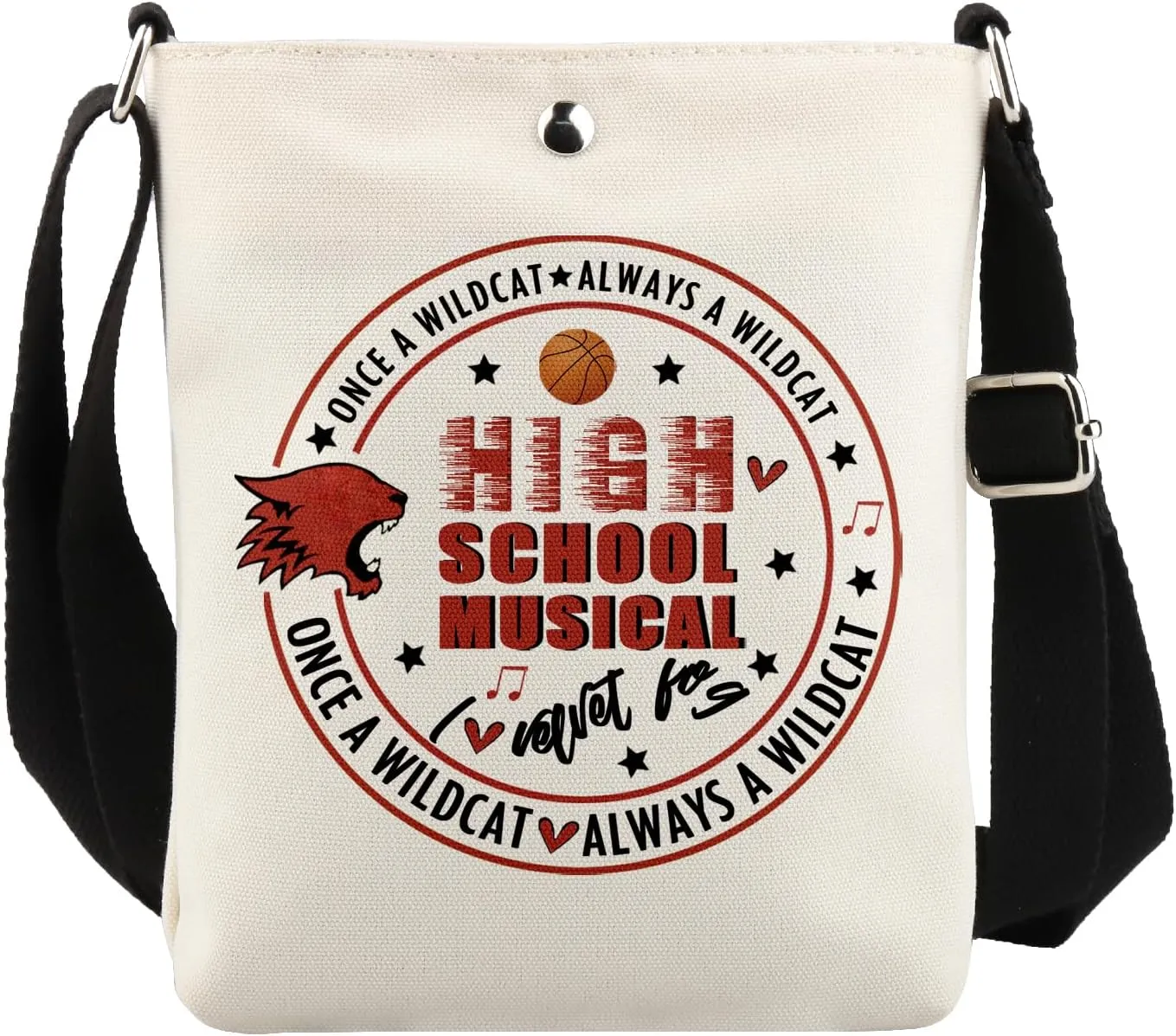 UJIMS Shool Musical Inspired Merch Musical The Series East High Crossbody Bag Theatre Fans Gift