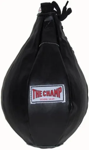 Ultimate Precision: Pro Leather Speed Bag for MMA, Muay Thai, and Boxing Training - 7"