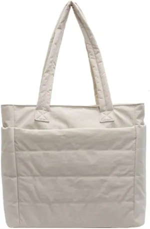 Unique Nylon Shoulder Bag for Women Top Handle Bags Casual Underarm Purse Handbag for Daily Commute and University Use