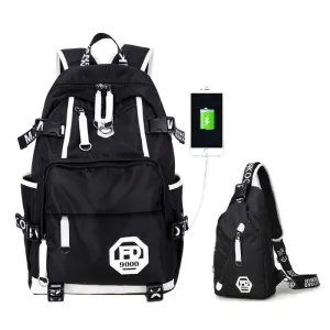 usb school bags Modern Rave testimonials Black laptop