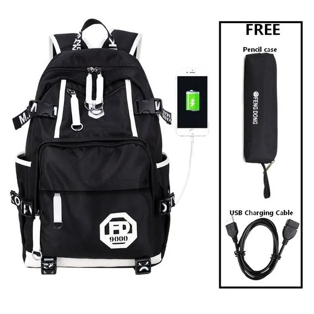 usb school bags Modern Rave testimonials Black laptop