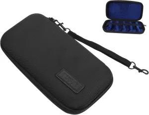 Vaguelly Concise Saxophone Mouthpiece Storage Case Portable Shockproof Bag with Lining for Alto Sax Head Oxford Cloth for Beginners and Travel