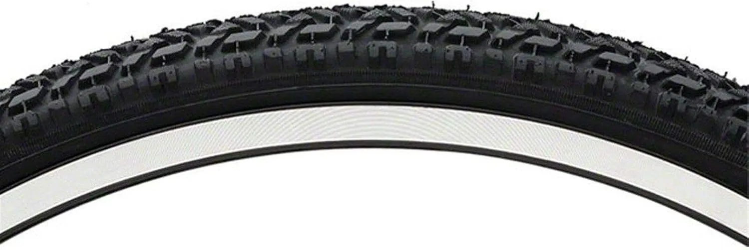Vee Rubber 26x1.75 Steel Bead Semi Knobby Tire BW