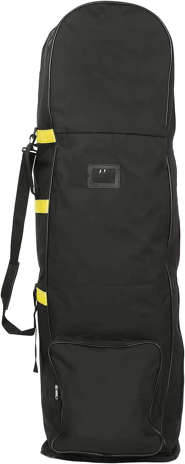 VGEBY Aviation Bag, 600D Oxford Reel 50.0x9.8x14.6in Bag with Wheels Foldable Light Yet Wear Lockable Storage for Travel (Yellow), VGEBY203b915zxa-11