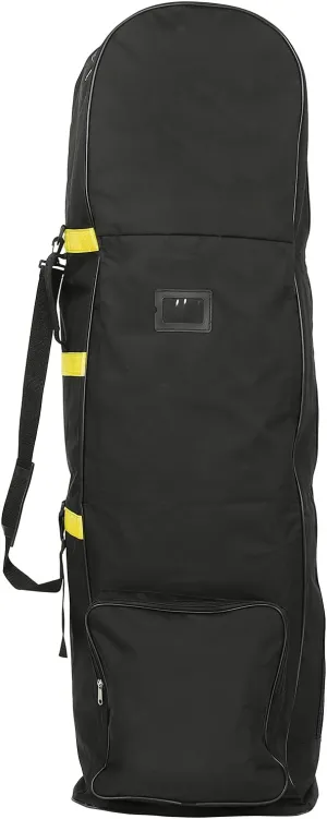 VGEBY Aviation Bag, 600D Oxford Reel 50.0x9.8x14.6in Bag with Wheels Foldable Light Yet Wear Lockable Storage for Travel (Yellow), VGEBY203b915zxa-11