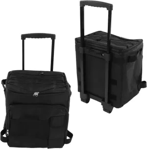 VGEBY Large Rolling Cooler, Wheeled Portable Insulated Wheeled Cooling Bag with Handle Cooling Bag for Picnic Camping