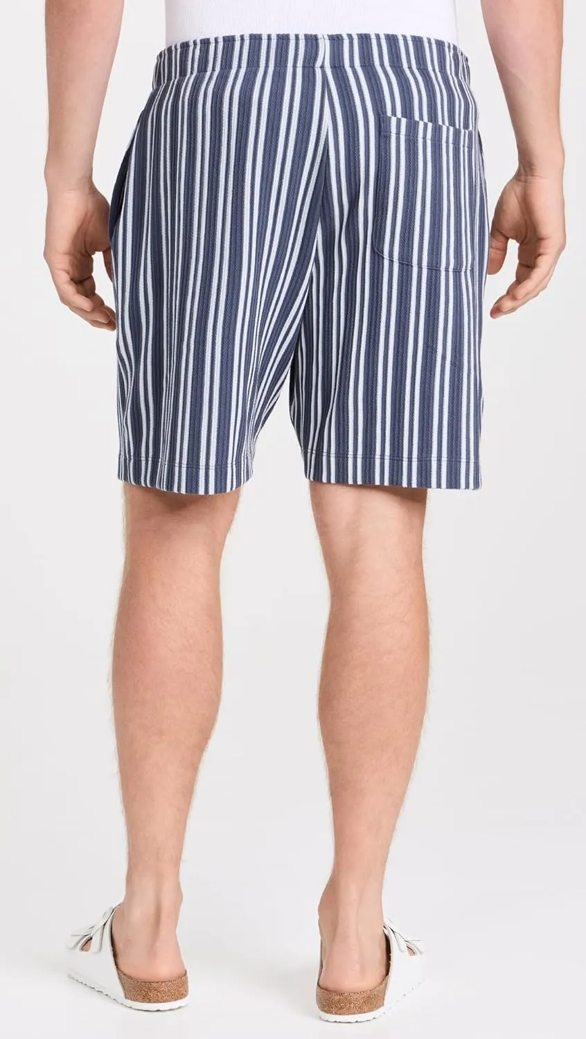 Vince Men's Jacquard Stripe Shorts 7.5"