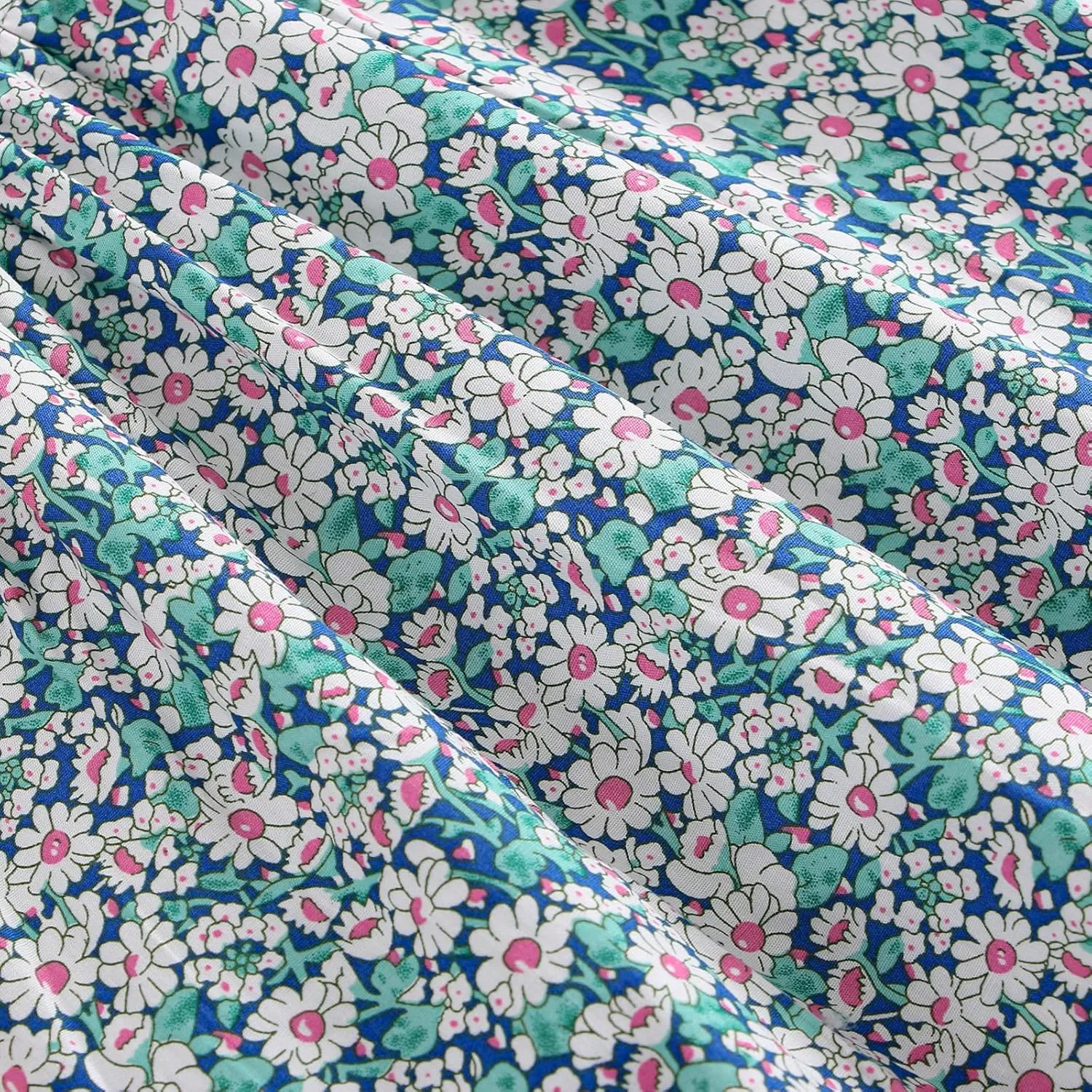 VINUOKER Toddler Girls Summer Floral Dress Sleeveless Sundress Peter Pan Collar Casual Dress Polo Dress