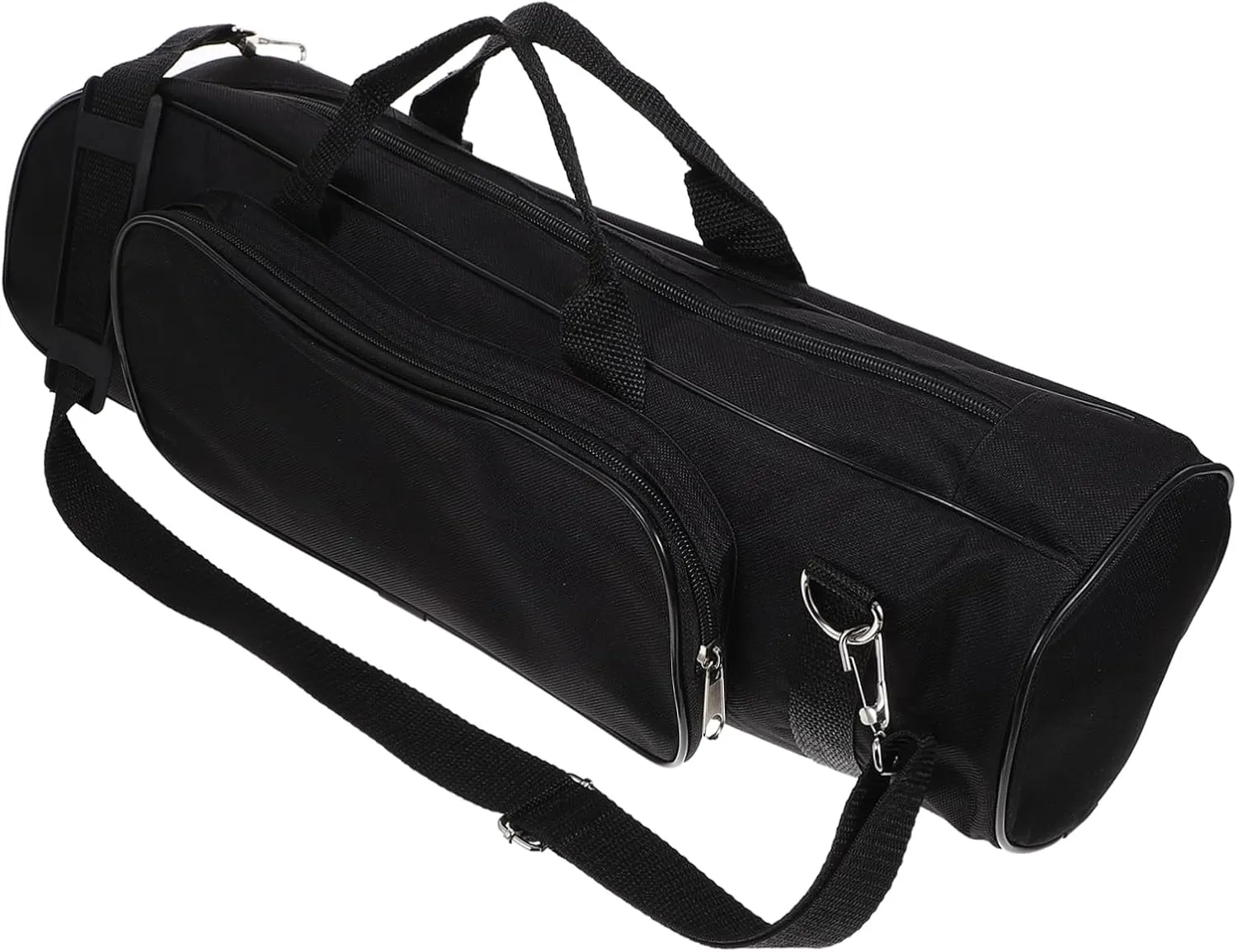 Water Resistant Portable Trumpet Carrying Case Black Oxford Cloth Gig Bag for Trumpet Players Lightweight and Durable Trumpet Bag for Easy Travel