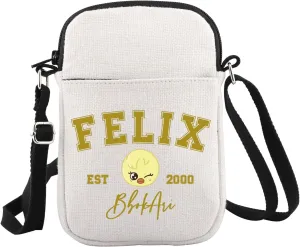 WCGXKO Korean Pop Gift Korean Group Merch Boys Group Est 1999 Dwaekki Crossbody Bag for Pop Music Lover