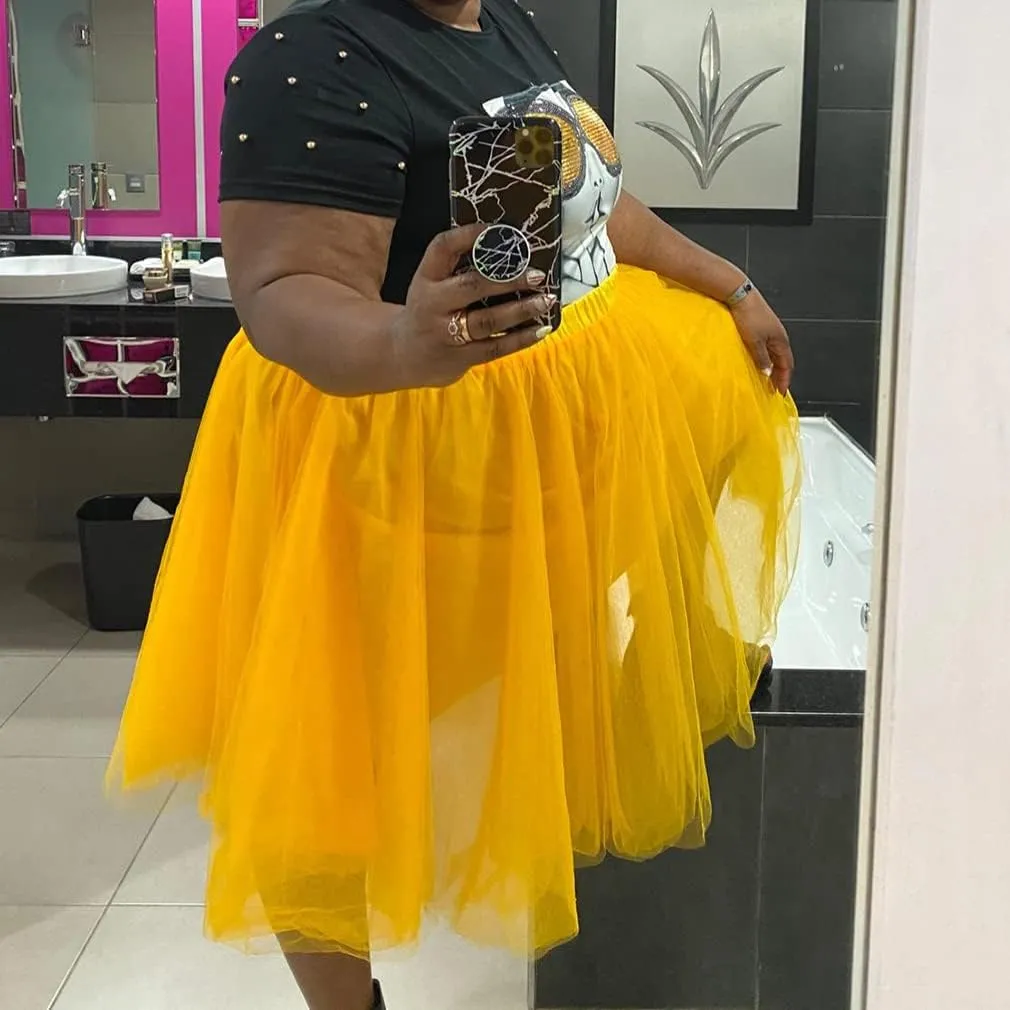WDPL Adult A-line Tulle Skirt Bridesmaid Petticoat Tutu for Women