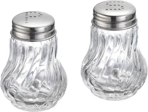 Westmark Set Salt & Pepper Shaker Berlin, 50 mL/1.7 oz capacity, Glass