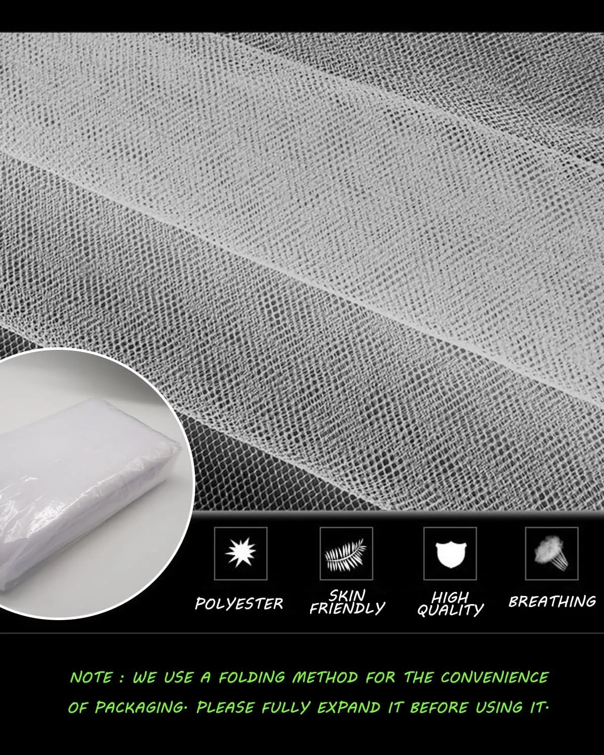 White Tulle Fabric 108" x 10 Yards for Wedding Decoration Pew Bows Christmas Gift Wrapping Ceiling Draping Baby Shower Birthday Party Reception DIY Craft Supplies