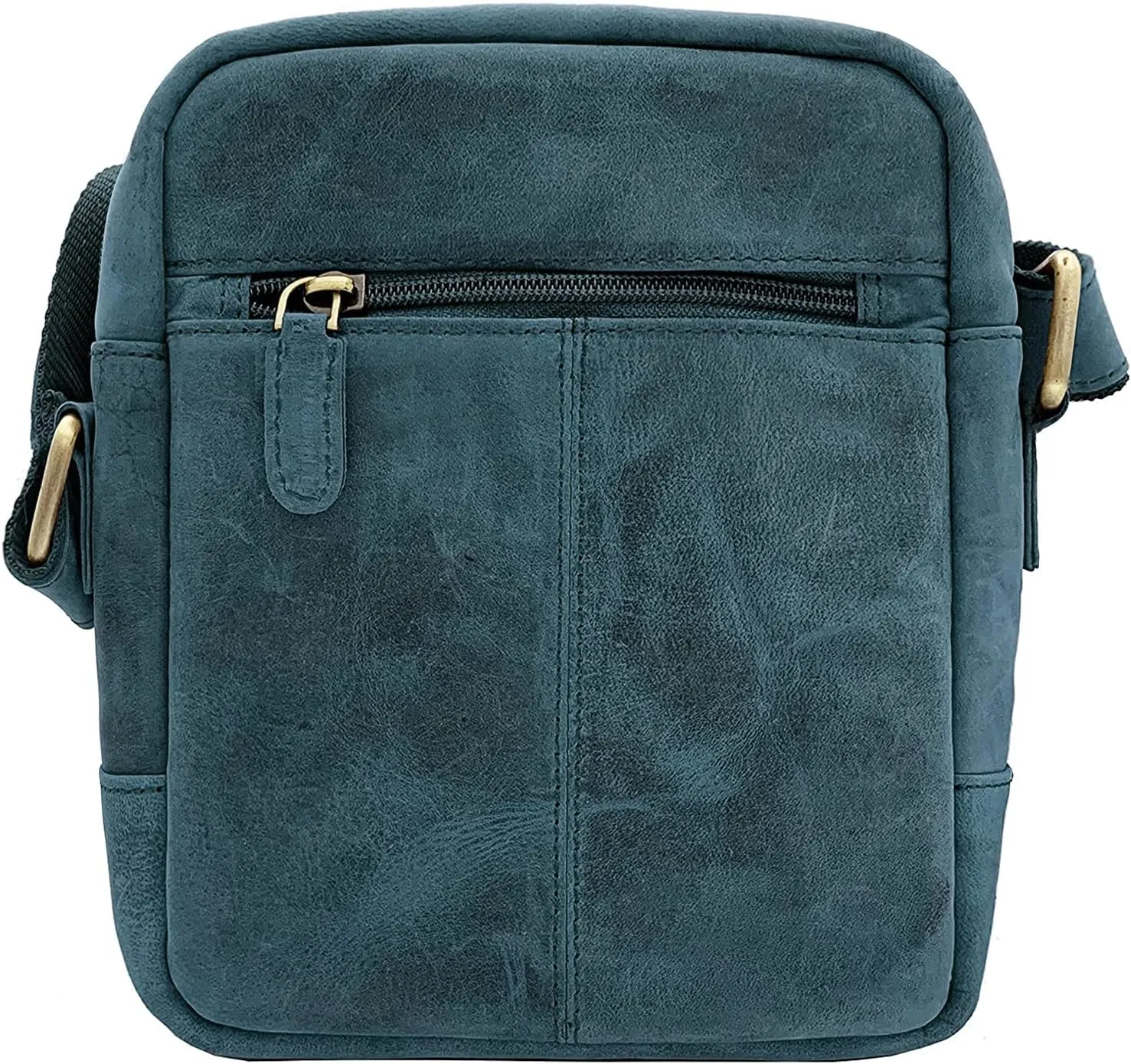 WILDHORN® Original Leather 9 inch Sling Bag for Men I Multipurpose Crossbody Bag I DIMENSION: L- 8 inch H- 9 inch W- 3 inch