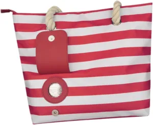 Wine Purse Beach Tote Bag Handbag Insulated Women Wine Cooler Wine Carrier for Concerts Picnic Party Outdoor Housewarming, Red, 32cmx33cm