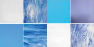 Wissmach Polar Winds Glass Pack By Stallings Stained Glass