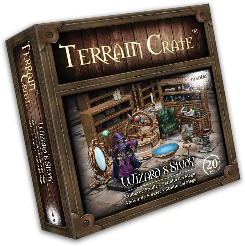 Wizard`S Study - Terrain Crate - MANTIC Games