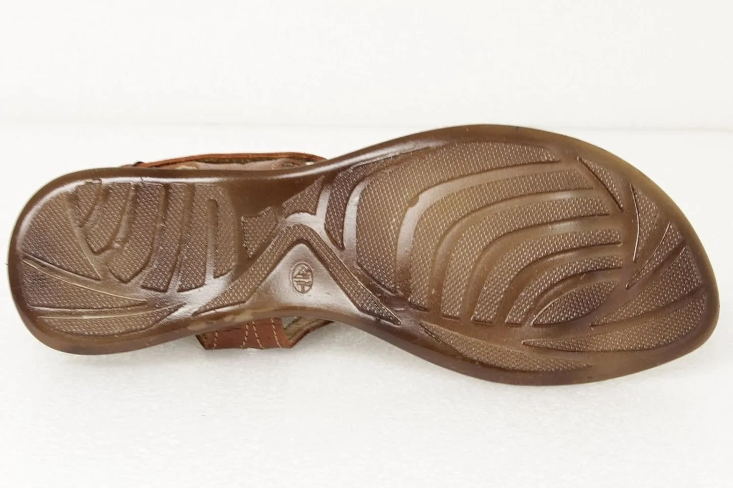 Women's 232 Cognac Mexican Huaraches T Strap Real Leather Open Toe
