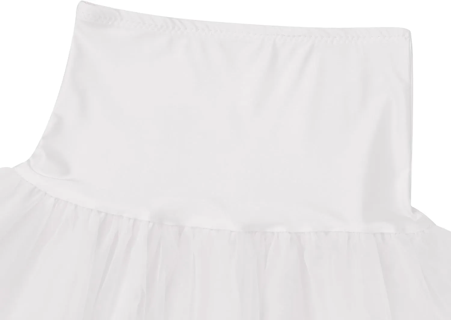 Women's 50s Vintage Rockabilly Petticoat Crinoline Tutu Underskirt Half Slip Vintage 1950s Underskirt Puffy Tulle Petticoat
