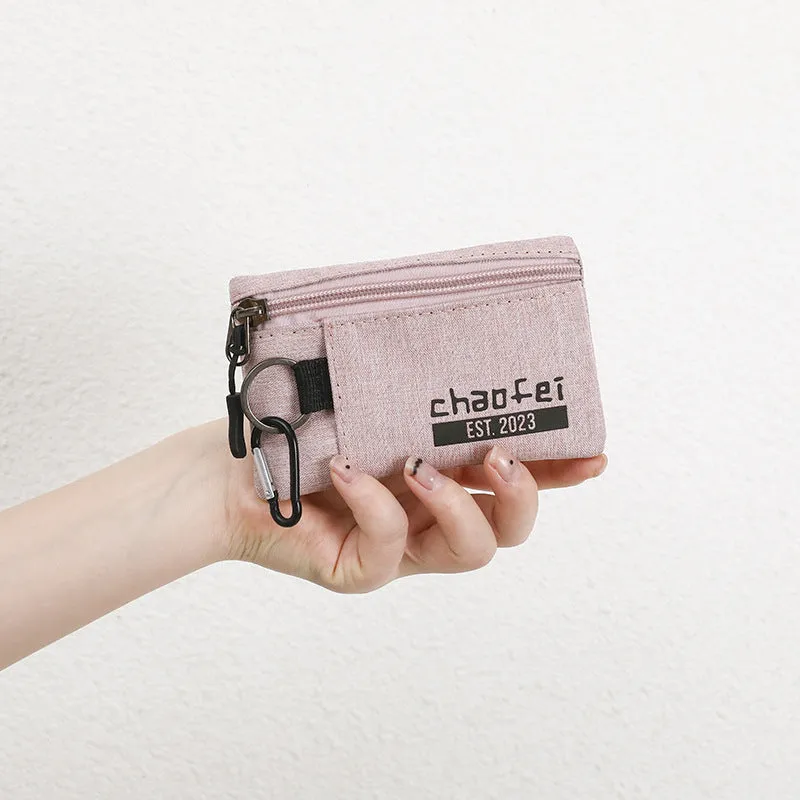 Women's & Men's & Oxford Cloth Pocket Waterproof Portable Coin Purses
