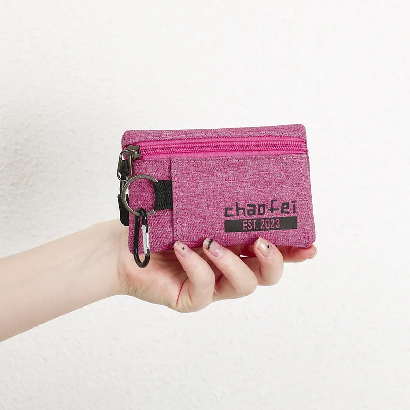 Women's & Men's & Oxford Cloth Pocket Waterproof Portable Coin Purses