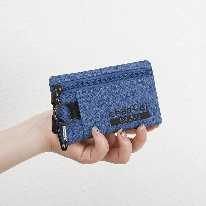 Women's & Men's & Oxford Cloth Pocket Waterproof Portable Coin Purses