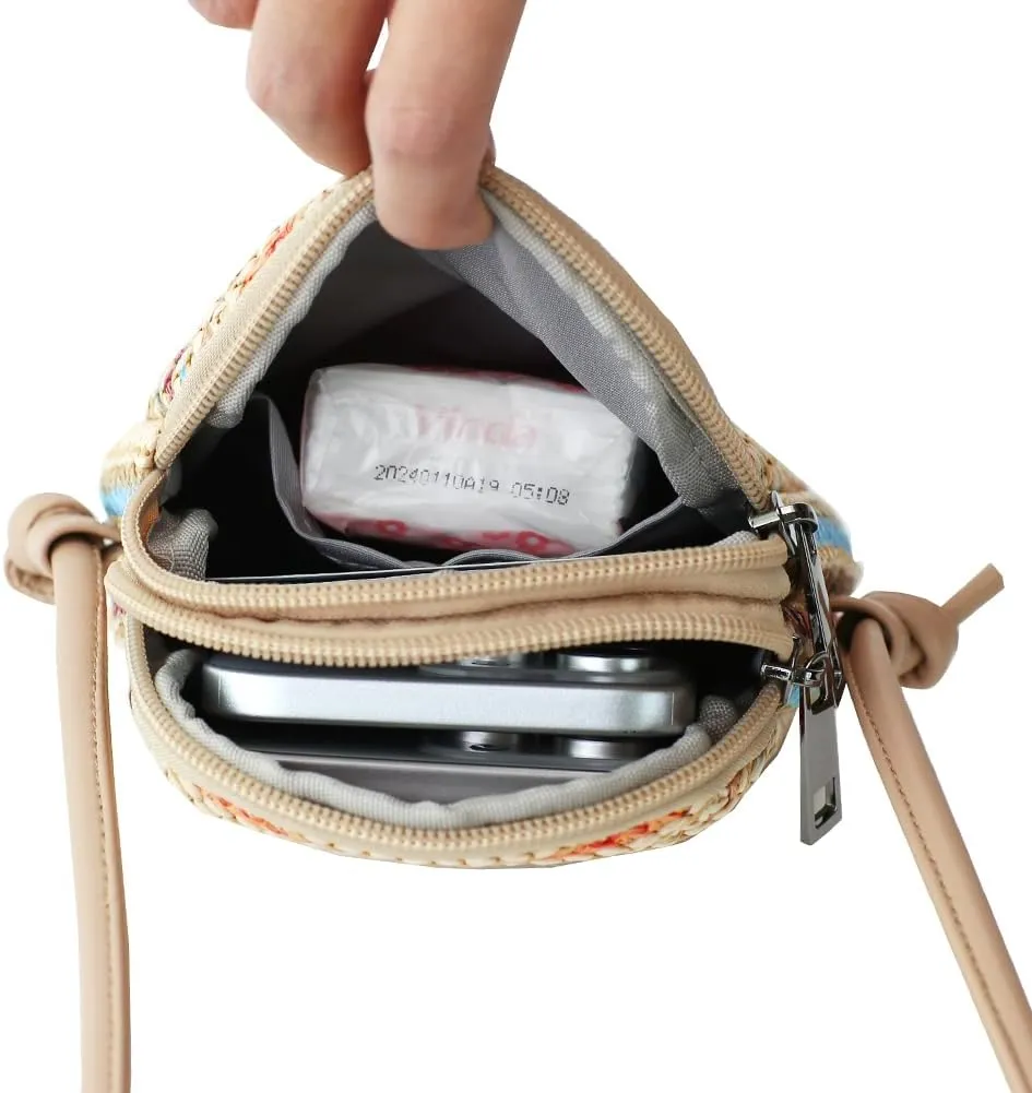 Women's Crossbody Bag - Small Adjustable Strap Shoulder Bag for Travel & Vacation